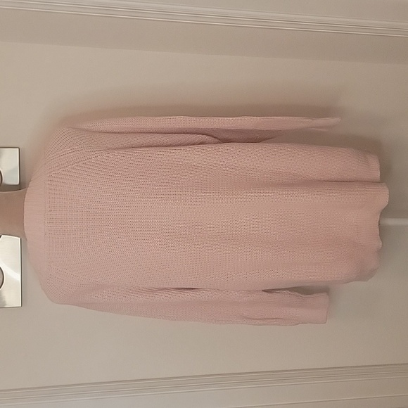 Express Oversized V-Neck Sweater, Pink, NWOT, Size M - Picture 4 of 8
